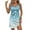 A006-Light Blue, variant on Women's Sleeveless Summer Casual Sundress Short Dress