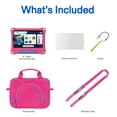 thumbnail image 5 of onn 8" Kids Tablet Bundle, Pink (2024 Model) with Bonus Storage Bag, Screen Protector, Stylus, and Shoulder Strap, 5 of 14