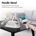 thumbnail image 4 of Seitruly Estación de carga de auriculares de juego VR Gamepad soporte de base de pantalla ajustable tipo C reemplazo de de velocidad rápida Electrónica Blanco, 4 of 6