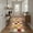 ARC1285-LINEN, variant on GENIMO 5'x7' Area Rug for Living Room, Machine Washable Non Slip Low Pile Rug for Bedroom Dining Room, Minimalist Modern, Creamy White