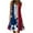 G, variant on Dresses For Women 2024 Women's Summer Casual Flag Print Sleevless Round Neck Dress Beach Dresses For Women