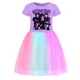 thumbnail image 1 of 2023 verano niñas camiseta vestido familia tutú vestido Halloween princesa disfraz niños cumpleaños fiesta vestidos zhangmenya LED, 1 of 2