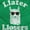 Irish Green, variant on Llater Losers Nerdy Geeky Cute Llama Long Sleeve TShirt Men Women Brisco Brands M