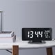 thumbnail image 5 of Reloj digital Decorativo Zulema Luz nocturna Temperatura Eléctrico Blanco Despertador digital, 5 of 8