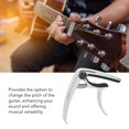 thumbnail image 3 of Guitar Capo Metal Adjustable Spring Tension Capo For Acoustic Electric Ukulele Bass Electric Guitars Capo, 3 of 8