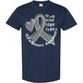 thumbnail image 3 of Inktastic Love, Care, Cure Parkinson's Awareness with Gray Ribbon T-Shirt, 3 of 5