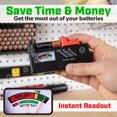 thumbnail image 4 of Livin' Well Battery Tester | 2 Pack Battery Monitor for AAA, AA, C, D, 9V and Small Batteries, 4 of 6