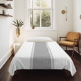 thumbnail image 4 of Gray Solid Color Texture Large Tapestry for Bedroom Wall Hanging Tapestry, Simple Grey Stripes Ceiling Backdrop Tapestries Poster Blanket Wall Decor for Teens Room Living Room Dorm 86" x 104", 4 of 8