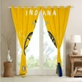 thumbnail image 5 of 42x63 inch Curtains Basketball,Basketball 30%-50% Blackout Curtains ,Basketball Curtains Drapes,Sports Gamer Window Curtains 2 Panels for Living Room,Indiana, 5 of 6