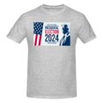 thumbnail image 3 of Yiaed 2024 in USA Print Mens T-Shirt,Lightweight Cotton Tee, Crewneck T-Shirt For Men Basic Tee Shirt-Medium, 3 of 5