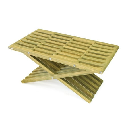GloDea X45 Wooden Outdoor Ottoman