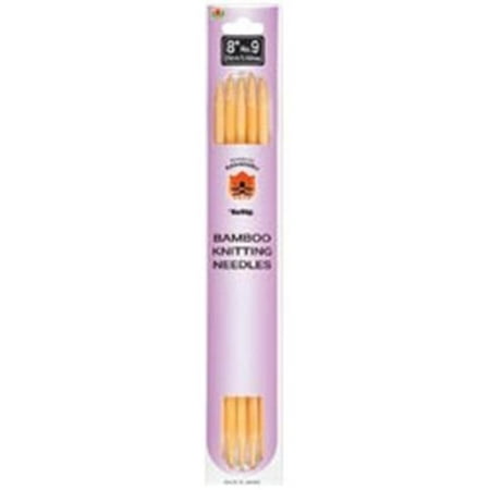 Caron 75100 Tulip Double Point Knitting Needles 8 inch -Size 9