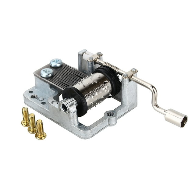 Music Movement 18 Tones Mechanical Music Box DIY Music Box Movement Play Hand Crank Music Box Caskets For Girl