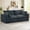 Dark Gray, variant on Muumblus 109" Modular Sectional Sofa with Movable Ottoman, Oversized Boneless Deep Seat L-Shaped Cloud Couch, No Assembly Corduroy Living Room Sofaa, White
