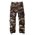 thumbnail image 2 of Pantalones Cargo Camuflaje Khaki de Algodón para Hombre Match Wild, 2 of 5