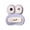 Purple, variant on Cadancy Cute Frog Lumbar Support Pillow Soft Plush Back Cushion for Office Chair Car Seat Desk Ergonomic Memory Foam Lower Back Home Decor Reading Rest