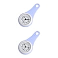 thumbnail image 2 of Kearding Reloj de pared elegante y silencioso Cronometraje perfeccionado en un paquete elegante Funcionamiento silencioso púrpura púrpura 2Conjunto, 2 of 6