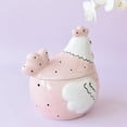 thumbnail image 5 of Ceramic Cookie Jar, Chicken Shaped Canister Set, Airtight Food Storage Container for Kitchen Counter Decor, Easter Farmhouse Home Candy Snack Jewelry Box, Ceramic Storage Tank with Lid, 5 of 7