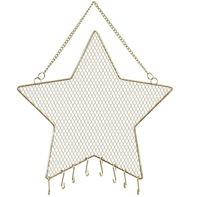 Earrings Holder Hanging Jewelry Organizer for Earrings Bracelets Rings Necklaces
