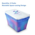 thumbnail image 6 of SimplyKleen 14.5-gal. Reusable Basement Plastic Storage Containers (Pack of 4), 6 of 9