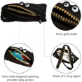 thumbnail image 4 of ZIPIT Grillz Pencil Case, Black, 4 of 5
