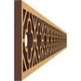 thumbnail image 3 of Ekena Millwork 46 3/8"W x 4"H x 3/8"T Hazelton Fretwork Moulding, Wood (Paint Grade), 3 of 13