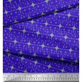 thumbnail image 2 of Soimoi Blue Rayon Fabric Aztec Geometric Printed Craft Fabric by the Yard 42 Inch Wide, 2 of 3