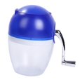 thumbnail image 4 of Máquina de afeitar de hielo manual con arena - Herramienta de cocina esencial Molinillo de hielo de arena manual azul, 4 of 5