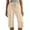 Beige, variant on Womens Capri Pants Effortless Solid on Wide Leg 7/8 Pants for Relaxed Fit Casual Trousers with Tie Waist Comfortable Everyday Wear Cropped Pants for Women Brown,S