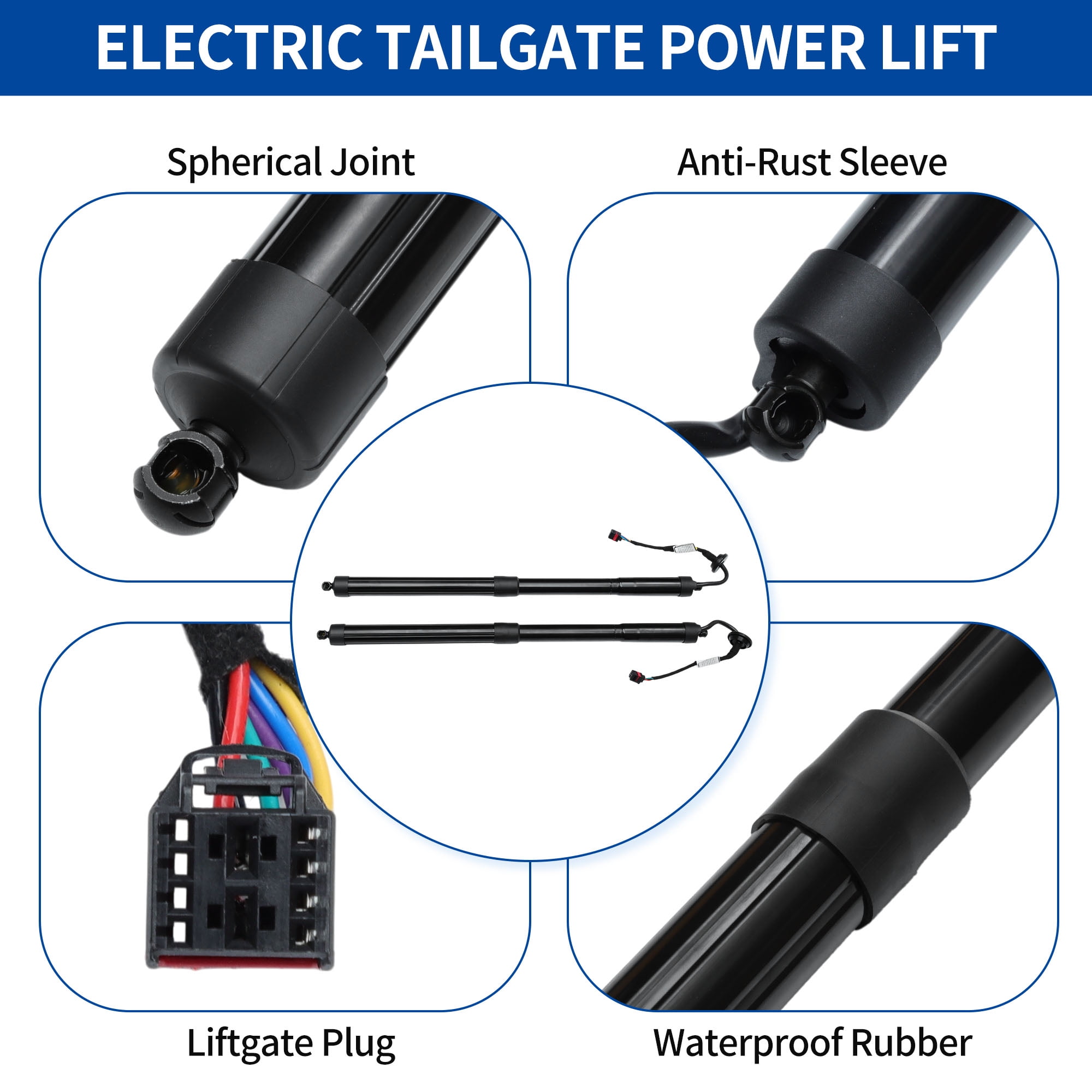 Frankberg Molla A Gas Powerlift Portellone Posteriore Destro - Compatibile Con Volvo XC40 2017-2023 - Sostituisce 32296297 - 3