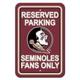 thumbnail image 1 of Fremont Die 40299 Florida State Seminoles Plastic Parking Sign, 1 of 2