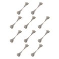 thumbnail image 3 of Soidarity 20 piezas hilo de pescar antimordedura alambre de acero con núcleo giratorio alambre de conexión de pesca 30cm plata 30 centimetros 10piezas Soidarity CBP151032, 3 of 6