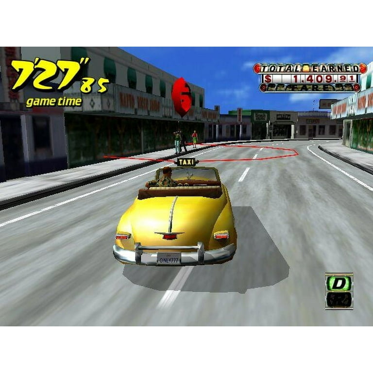 Crazy Taxi Dreamcast Game (Renewed) - Arcade Racing Classic With Offspring & Bad Religion Soundtrack