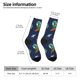 thumbnail image 2 of Balery Dinosaur Astronaut Space Surfing Calcetas Largas con Estampado para Hombre y Mujer – Suaves y Transpirables, Talla Única (US 5-11), 2 of 6