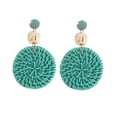 thumbnail image 5 of INS holiday net celebrity wind rattan earrings female spring and summer high-grade sense niche laffia woven earrings temperament ear accessories, 5 of 79