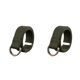 thumbnail image 2 of Sonducket Cinturón de cintura de metal de lona Reemplazo unisex Exquisito Anillo doble Ajustable Pantalones vaqueros transpirables Cinturones Type3 NO3, 2 of 6