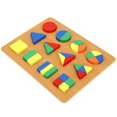 thumbnail image 3 of Dioche Durable Geometry Shape Cognition Toys Shape Cognition Board, For Children Playing, 3 of 8