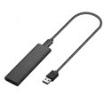 thumbnail image 1 of Caja de caja de disco duro M.2 NGFF SSD 6Gbps a USB 3.1 Tipo-C Convertidor Adaptador Caja Caja de disco duro de estado sólido Eccomum  Caja de caja de disco duro, 1 of 6
