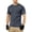 Gray, variant on Men's Short Sleeve Military Tactical T-Shirt, Athletic Gym Training Shirts, Outdoor Hiking Fitness Round Neck Shirt