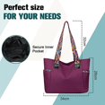 thumbnail image 2 of Nuevo bolso de tela de nailon, versión coreana todo en uno de gran capacidad del bolso de hombro para mujer, 2 of 5