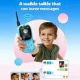 thumbnail image 4 of Kids Rechargeable Talkies Educational Toy Set Portable Two-Way Communication Device for Children Indoor Outdoor Use 2PCS, 4 of 6