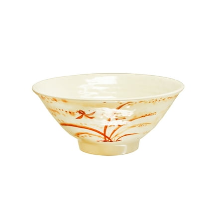 

Excellante Gold Orchid Melamine Dinnerware Collection 11 oz. 4 3/4 Rice Bowl Comes In Dozen