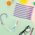 thumbnail image 5 of Lsupdaol 9 Pcs Kids Glasses Strap with Snap Button Elastic Adjustable Eyeglass Band Nonslip Glasses Holder for Kids Safety Eyewear Retainers for Toddler Sports Eye Glass Sunglasses Lanyard, 5 of 7