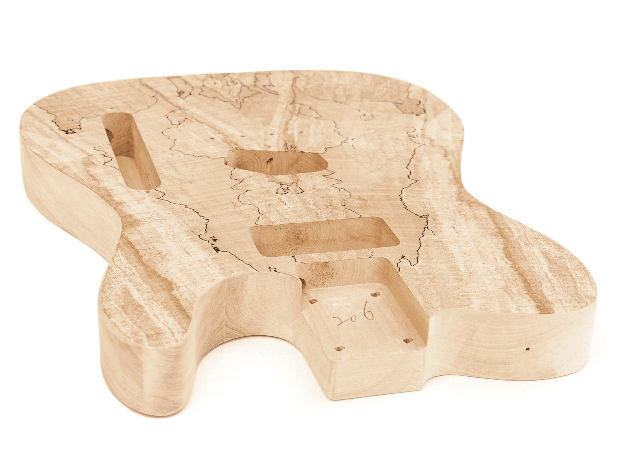 TL Style Spalted Maple Build Your Own Guitar Kit