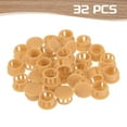 thumbnail image 3 of Uxcell 32Pcs Plastic Hole Plugs, Flush Type Panel Hole Plugs Insert End Caps for Locking Hole Furniture Cabinet 15mm Orange, 3 of 6