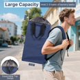 thumbnail image 2 of Mochila de lavandería Bukere extra grande de 90 litros con correas para los hombros, 2 of 7