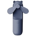 thumbnail image 2 of Mini ventilador USB portátil de 2500 mAh, pequeño, azul Xemadio 220164-2, 2 of 9