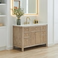 thumbnail image 2 of Cerrito 48" Wood Vanity in Nature Oak Engineered Stone Top no Mirror, 2 of 15