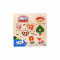 thumbnail image 1 of Granja De Animales Para Niños, Tablero De Rompecabezas De Madera, Juguetes Sin Rebabas, Rompecabezas De Madera Para Niños, Rompecabezas Clásico De Juguete Inevent FN003513-00, 1 of 6