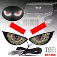 thumbnail image 2 of Wmool 2pcs Dynamic Devil Eye Light Lamp for Car Windows Led Eyes for Car Window, 2 of 8